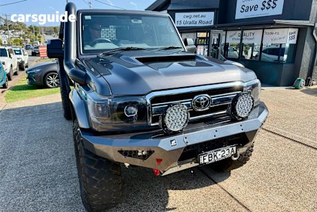 Grey 2023 Toyota Landcruiser Double Cab Chassis Lc79 Gxl