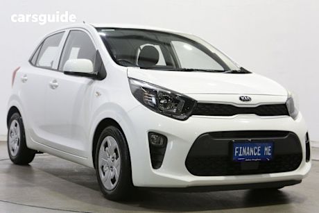 White 2020 Kia Picanto Hatch S F