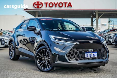 Black 2024 Toyota C-HR SUV KOBA F