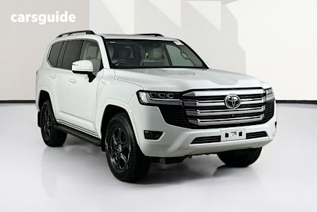 White 2023 Toyota Landcruiser Wagon Lc300 Vx (4X4)