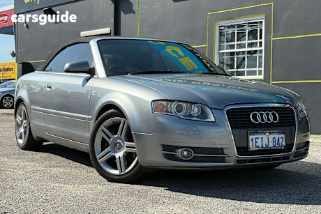 Grey 2007 Audi A4 Sedan B7 CABRIOLET 2DR MULTITRONIC 7SP 3.2I [MY06]