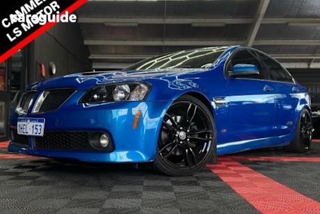Blue 2009 Holden Commodore Sedan SS V R
