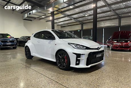 White 2021 Toyota GR Yaris Hatchback Rallye
