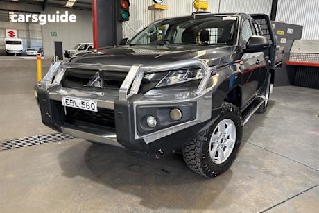 Grey 2019 Mitsubishi Triton Double Cab Pick Up Glx Plus (4X4)