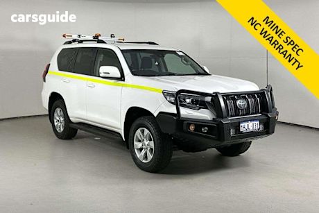 White 2021 Toyota Landcruiser Prado Wagon Gxl
