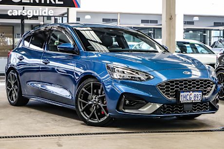 Blue 2020 Ford Focus Hatch ST F