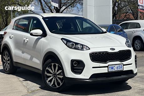 White 2017 Kia Sportage Wagon Si Premium (Fwd)