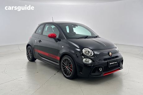 Black 2021 Abarth 595 Hatchback Competizione