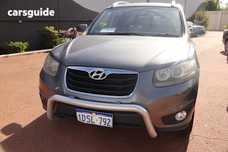 Silver 2011 Hyundai Santa FE Wagon Highlander Crdi (4X4)