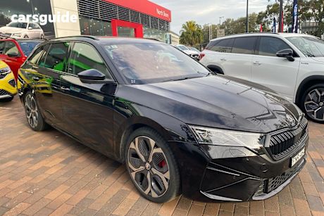 Black 2024 Skoda Octavia SUV RS F