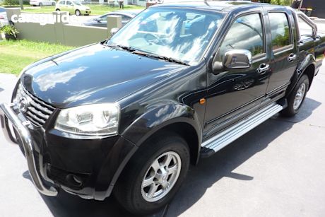 Black 2014 Great Wall V200 Cab Chassis (4X4)