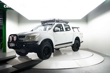 White 2012 Holden Colorado Crew Cab Pickup Lx (4X4)