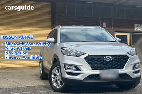 Silver 2020 Hyundai Tucson Wagon Active (2Wd)
