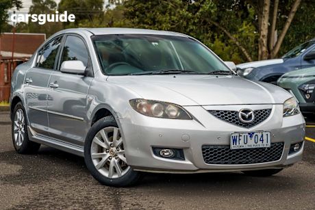 Silver 2008 Mazda Mazda3 Sedan MAXX SPORT F
