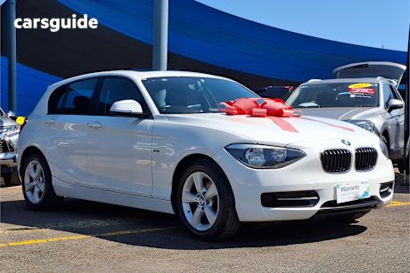 White 2015 BMW 1 Hatch 116I R