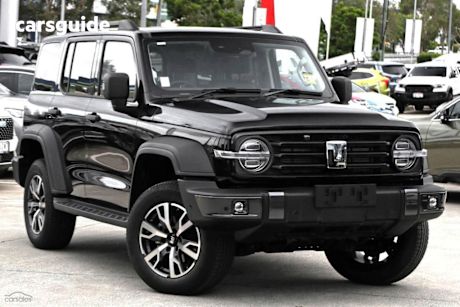 Black 2025 GWM Tank 300 Wagon Ultra Hybrid