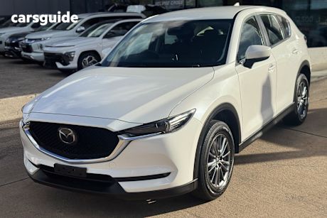 White 2018 Mazda CX-5 Wagon Maxx Sport (4X2) (5Yr)