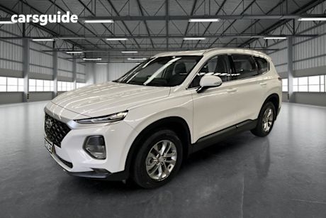 White 2020 Hyundai Santa FE Wagon Active (Awd)