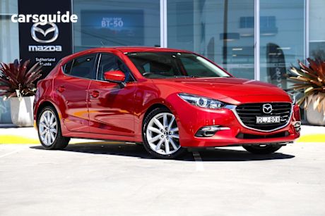 Red 2016 Mazda 3 Hatchback Sp25