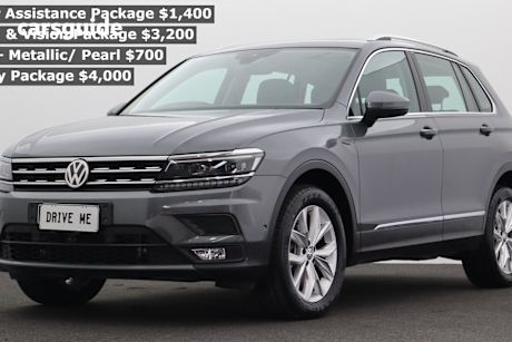 Grey 2018 Volkswagen Tiguan SUV 132TSI COMFORTLINE 4WD