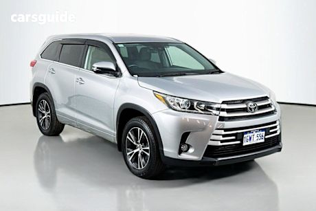 Silver 2018 Toyota Kluger Wagon Gx (4X2)