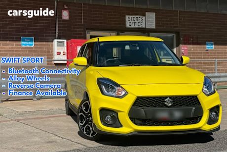 Yellow 2023 Suzuki Swift Hatch SPORT F
