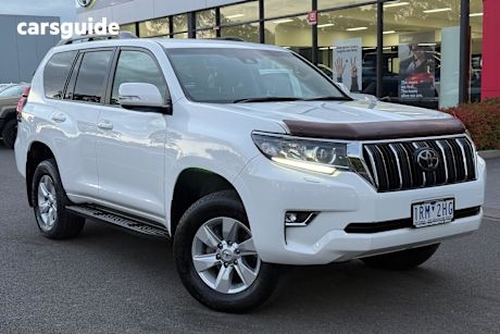 White 2020 Toyota Landcruiser Prado SUV GXL 4X4
