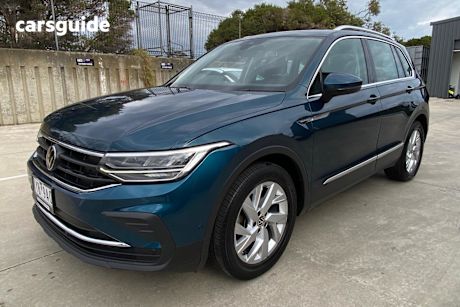 Blue 2023 Volkswagen Tiguan SUV 110TSI LIFE F