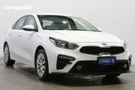 White 2019 Kia Cerato Sedan S F