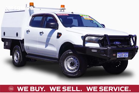 White 2018 Ford Ranger Ute Tray XL 4X4