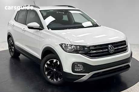 White 2022 Volkswagen T-Cross SUV 85TSI LIFE F