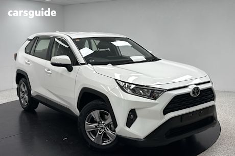 White 2023 Toyota RAV4 SUV GX F