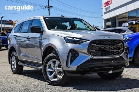 Silver 2025 Isuzu MU-X SUV