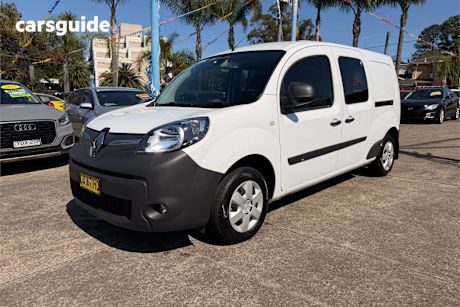 White 2021 Renault Kangoo Commercial MAXI Z.E F