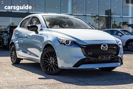 Blue 2025 Mazda Mazda2 Hatch G15 EVOLVE F