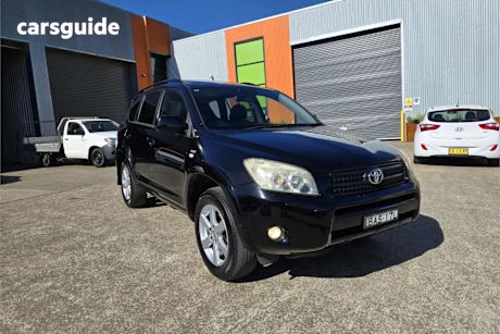 Black 2006 Toyota RAV4 SUV CRUISER 4X4