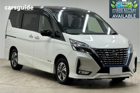 White 2022 Nissan Serena Commercial 5D E-POWER  HIGHWAY