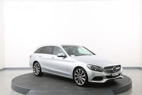 Silver 2015 Mercedes-Benz C250 Wagon D