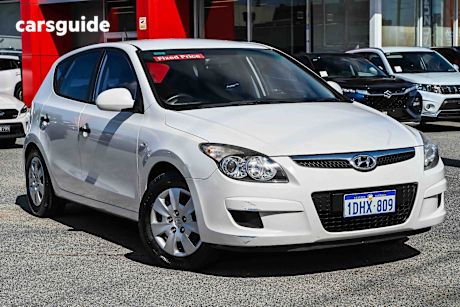 White 2010 Hyundai I30 Hatch SX F