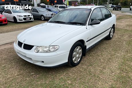 White 2002 Holden Commodore Sedan Executive
