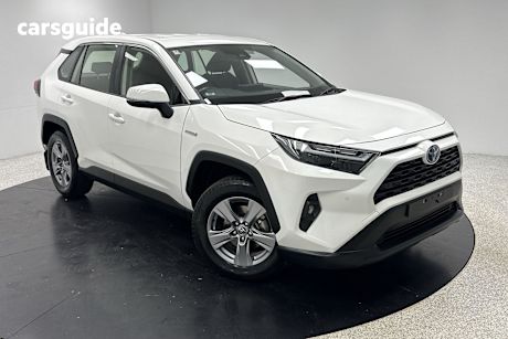 White 2023 Toyota RAV4 SUV GX F