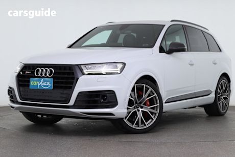 White 2019 Audi SQ7 Wagon 4.0 Tdi V8 Quattro