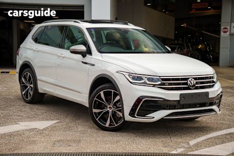 White 2024 Volkswagen Tiguan Wagon Allspace 162Tsi R-Line