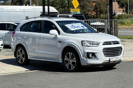 White 2016 Holden Captiva SUV LTZ 4X4