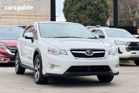 White 2013 Subaru XV Wagon Eyesight Hybrid 2.0I (Hybrid)