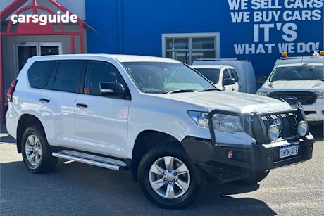 White 2020 Toyota Landcruiser Prado SUV GX 4X4