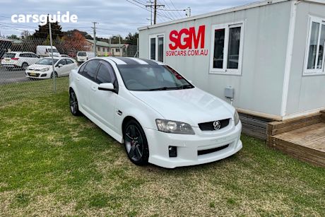White 2007 Holden Commodore Sedan Ss