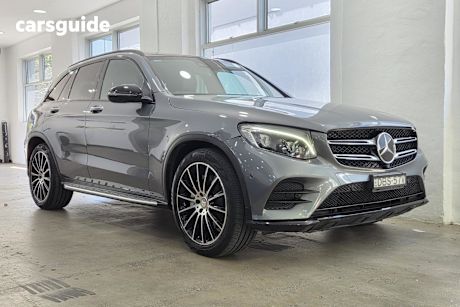 Grey 2015 Mercedes-Benz GLC-Class SUV GLC250 D 4WD