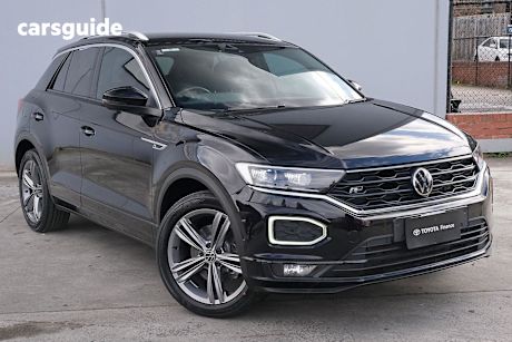 Black 2021 Volkswagen T-ROC Wagon 140Tsi Sport