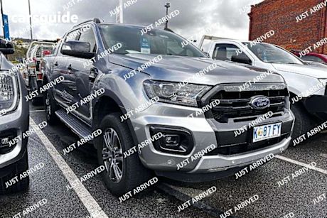 Grey 2020 Ford Ranger Ute Tray WILDTRAK 4X4